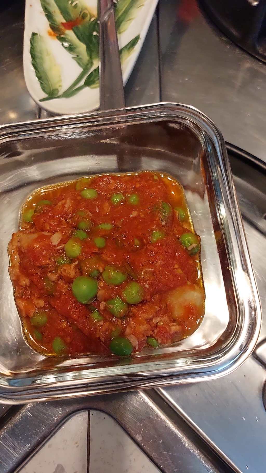 Sugo con i&nbsp;piselli