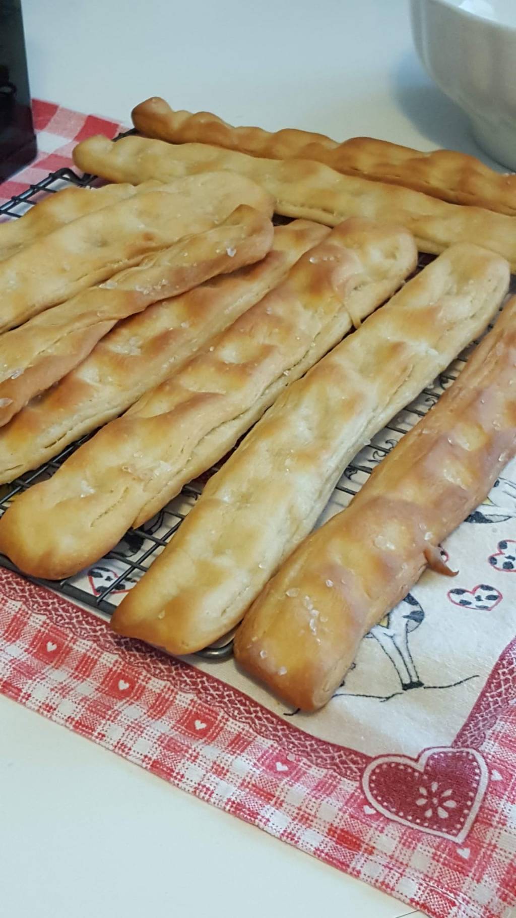 Bastoncini di focaccia