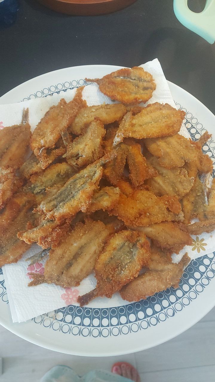 Acciughe fritte